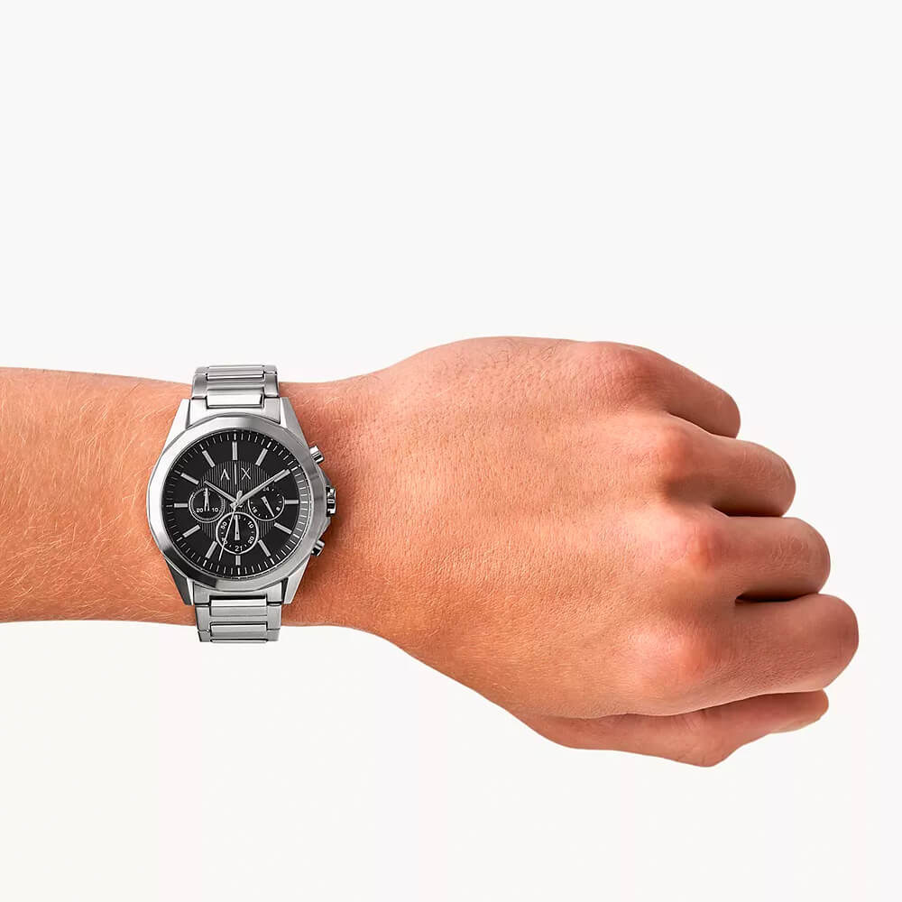 Armani Exchange Chronograph Stainless Steel Watch