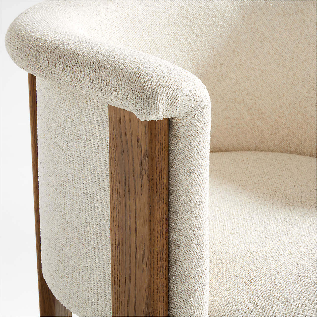Curved Back Dining Chair