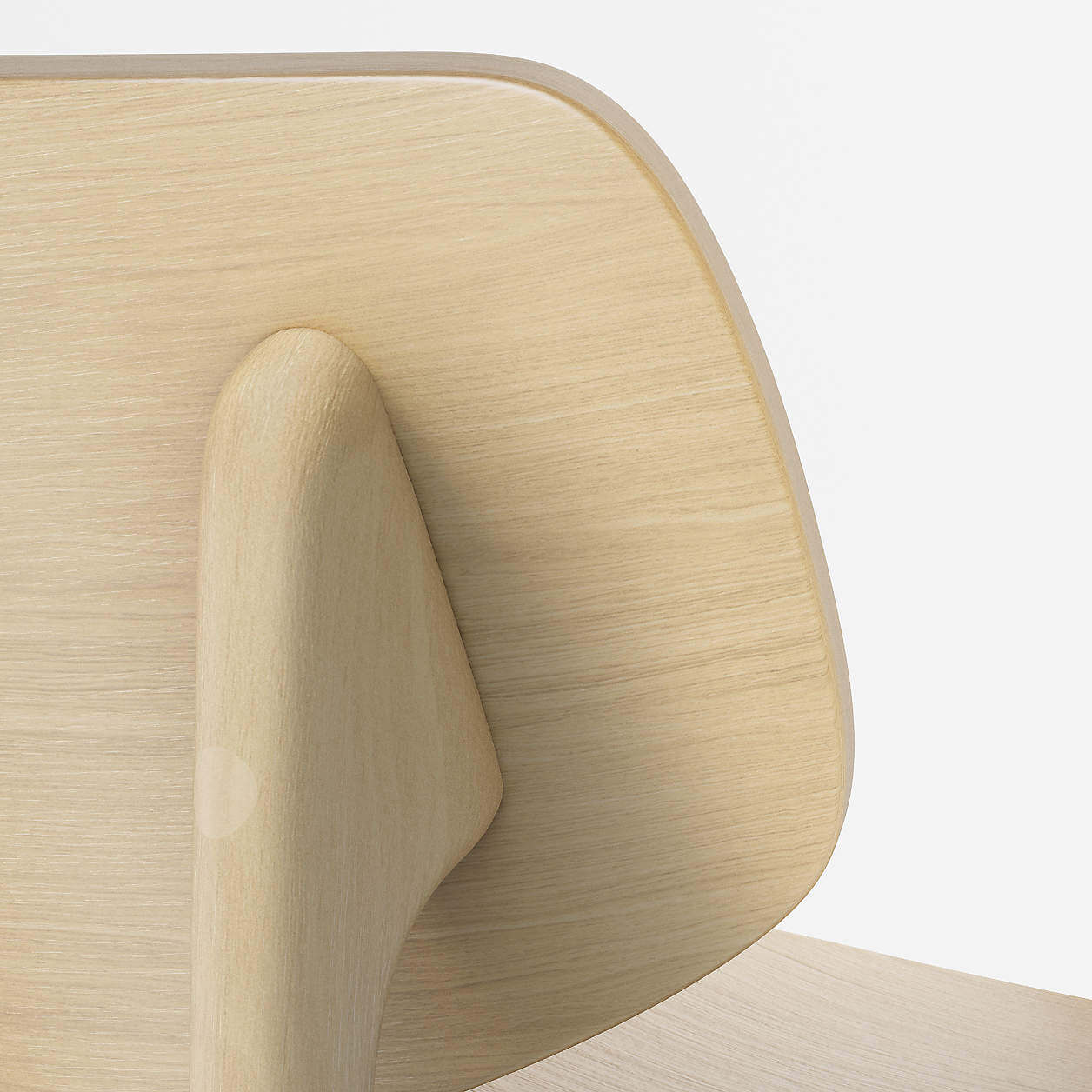 Chaise de salle à manger en bois dur noir Pali