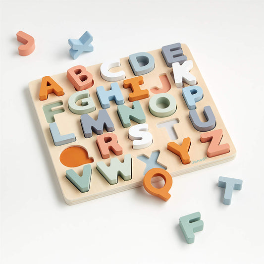 Janod Alphabet-Babypuzzle aus Holz