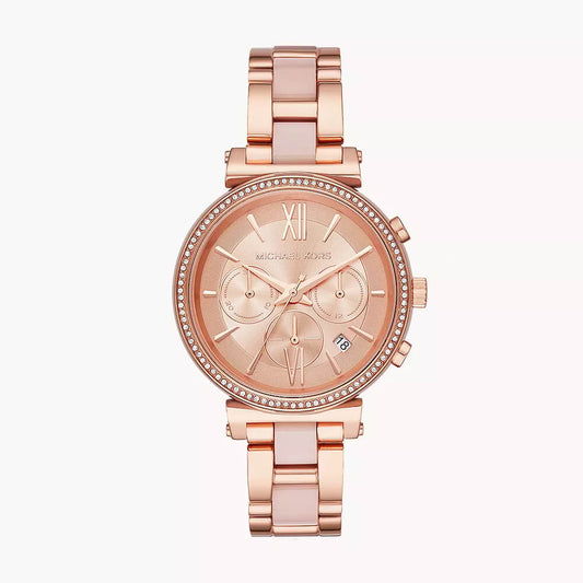 DKNY Soho Dreizeigeruhr aus transparentem Polyurethan