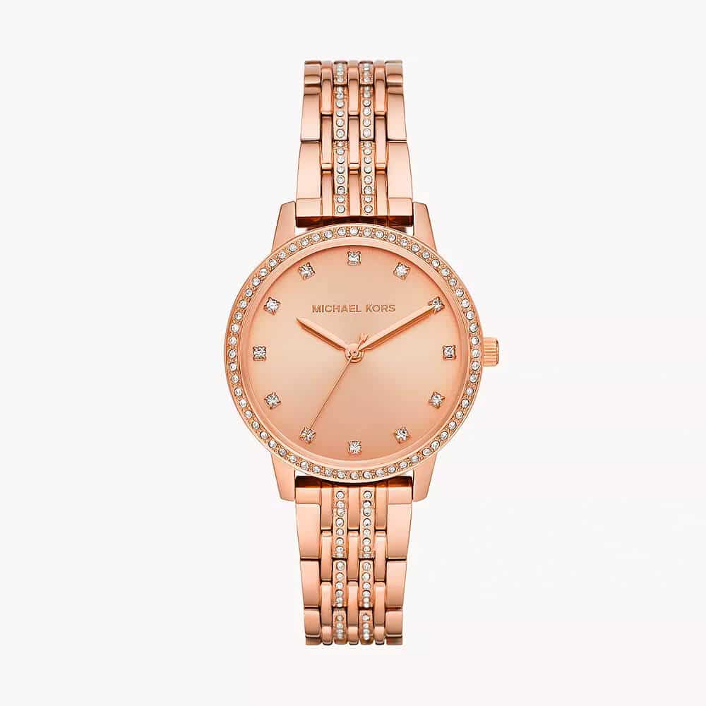 Michael Kors Women's Sofie Rose Gold-Tone Watch