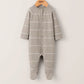 Cremefarbene Teddy-Kapuzenjacke